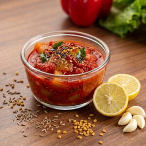 Lemon Pickle (Nimmakaya Pachadi)