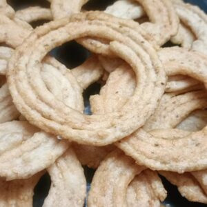 Sakinalu – Homemade Telangana Crispy Rice Flour Snack