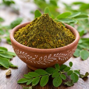 Munagaku Karam Podi (Moringa Karam Podi)
