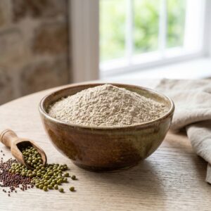 Ragi Pesara Dosa Mix (Soaked Finger Millet, Green Gram Dosa Mix)