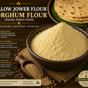 Yellow Jower Flour| Sorgham Flour (Pacha Jonna Pindi)